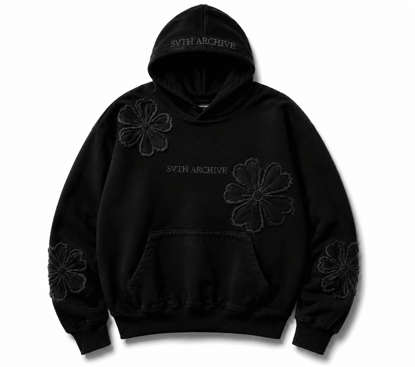 Bloom Hoodie — Black